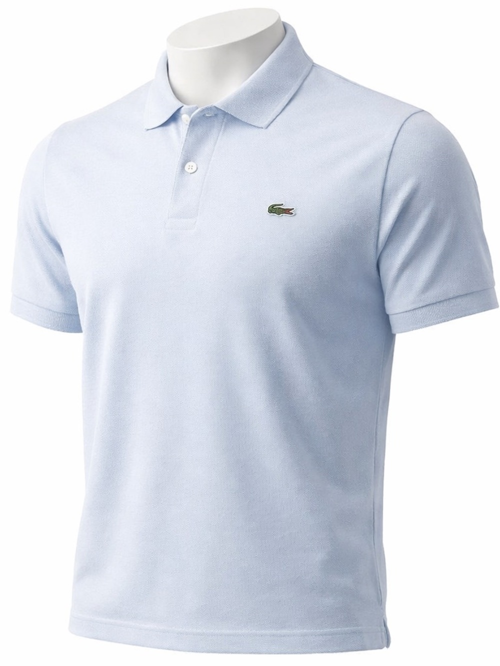 Men's Lacoste Powder Blue Polo Shirt Size XL Crocodile